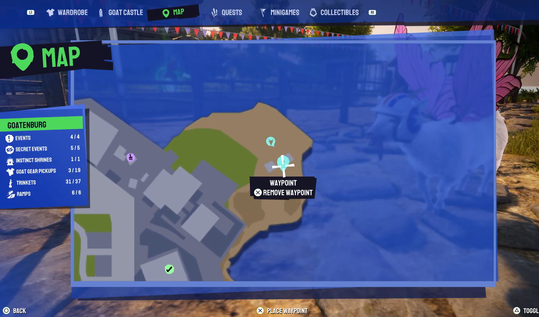 Goatenburg Trinkets Locations