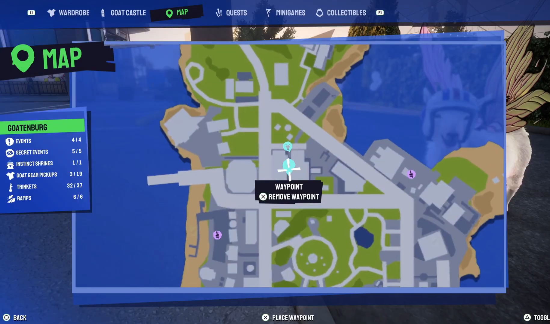 Goatenburg Trinkets Locations