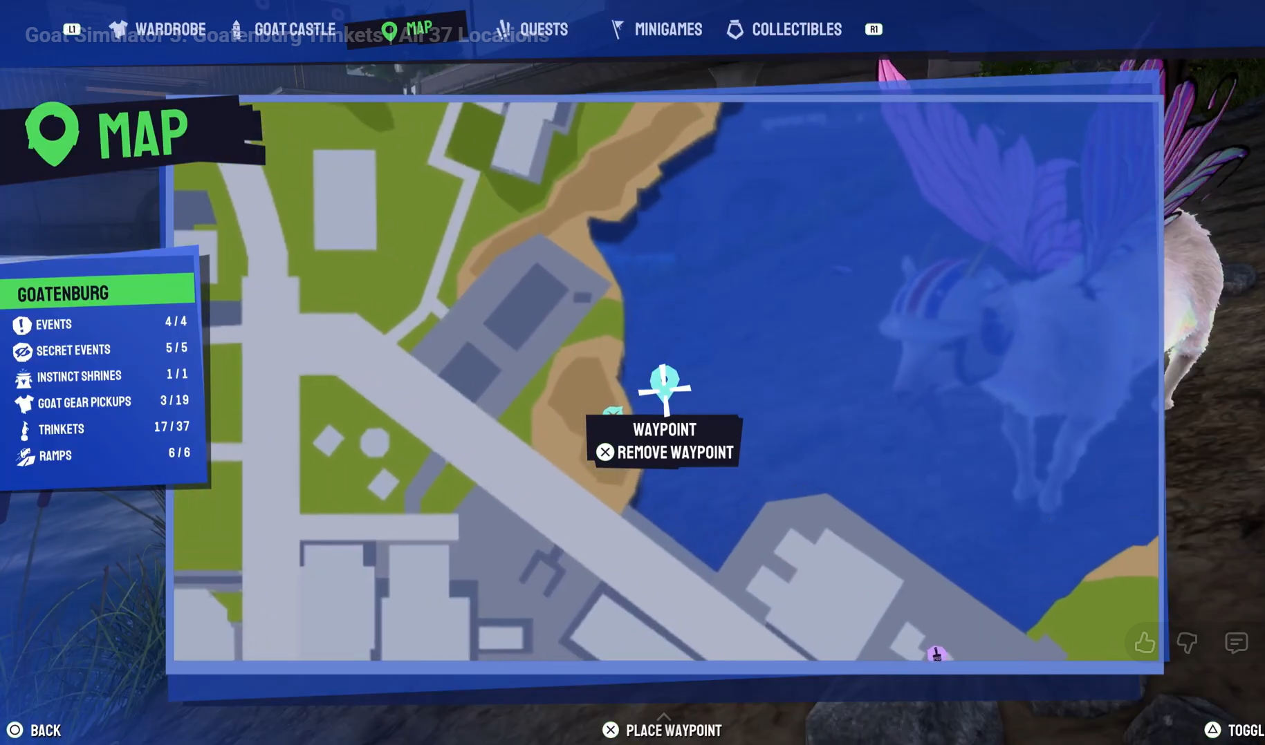 Goatenburg Trinkets Locations