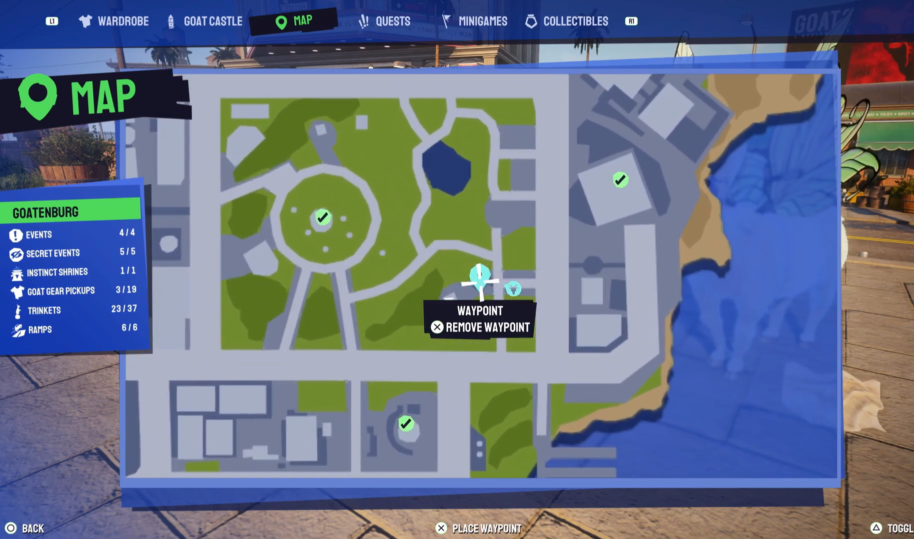 Goatenburg Trinkets Locations