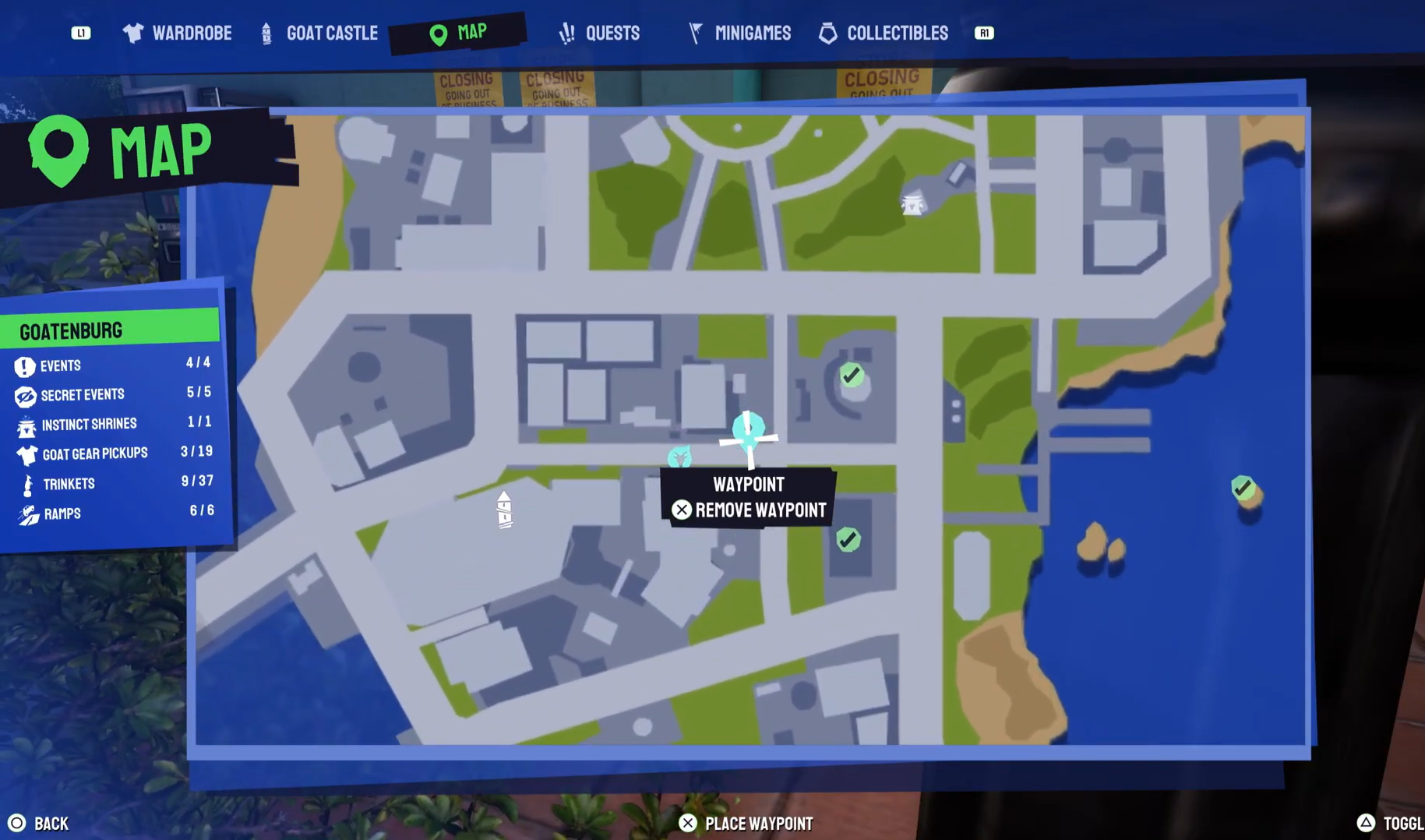 Goatenburg Trinkets Locations