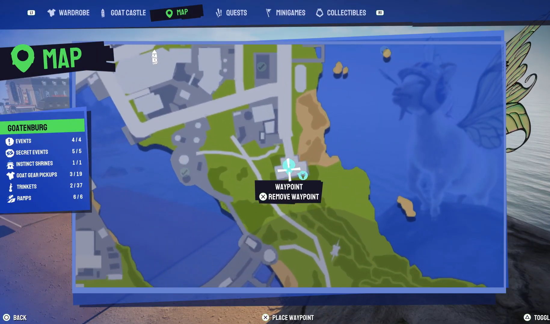 Goatenburg Trinkets Locations