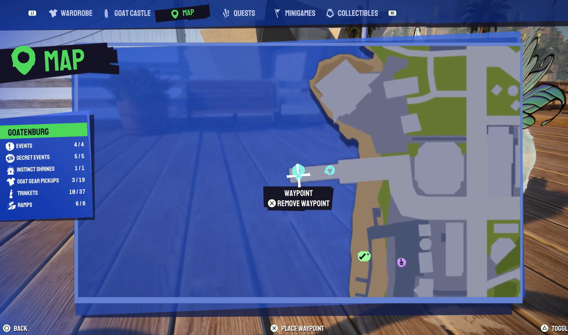 Goatenburg Trinkets Locations