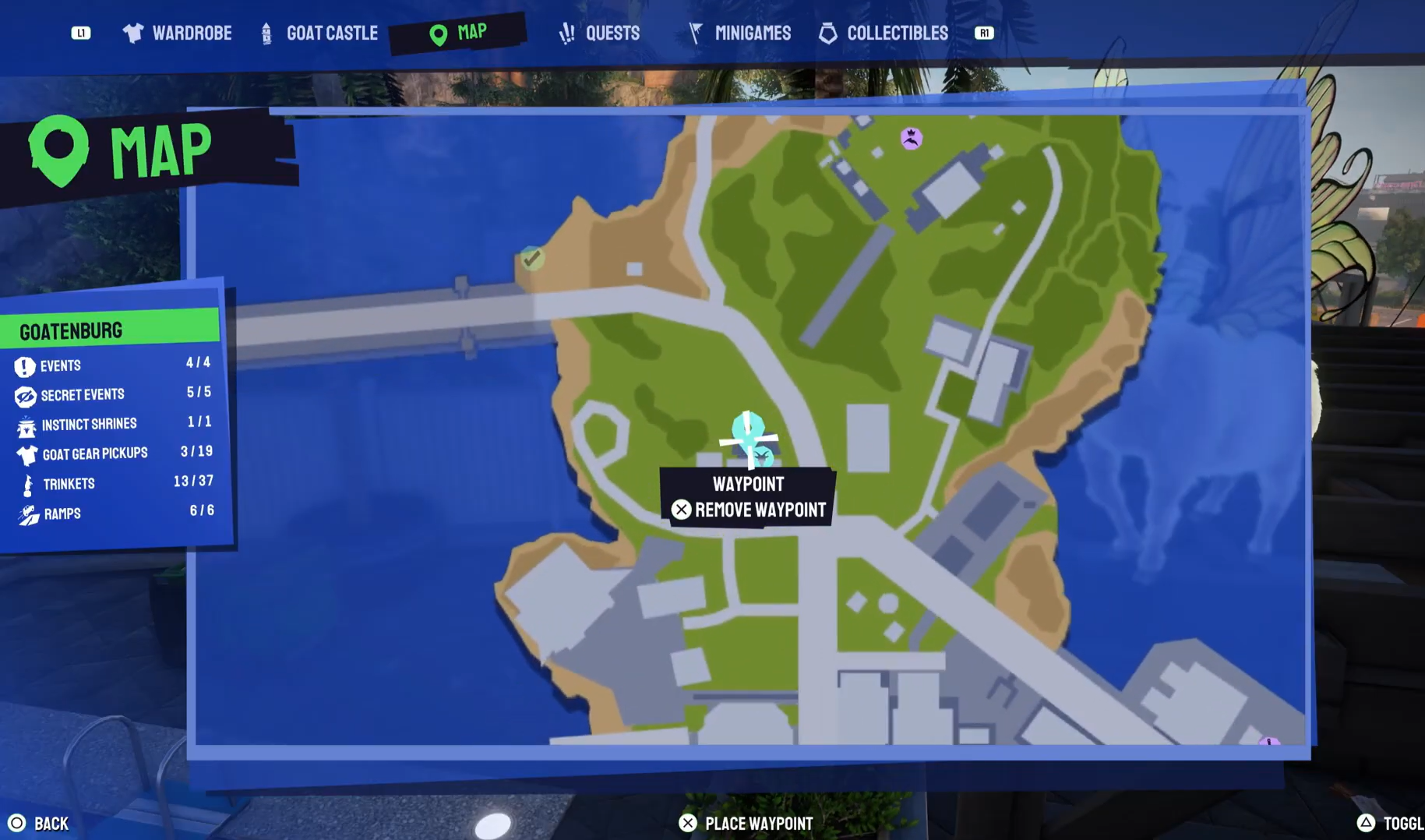 Goatenburg Trinkets Locations