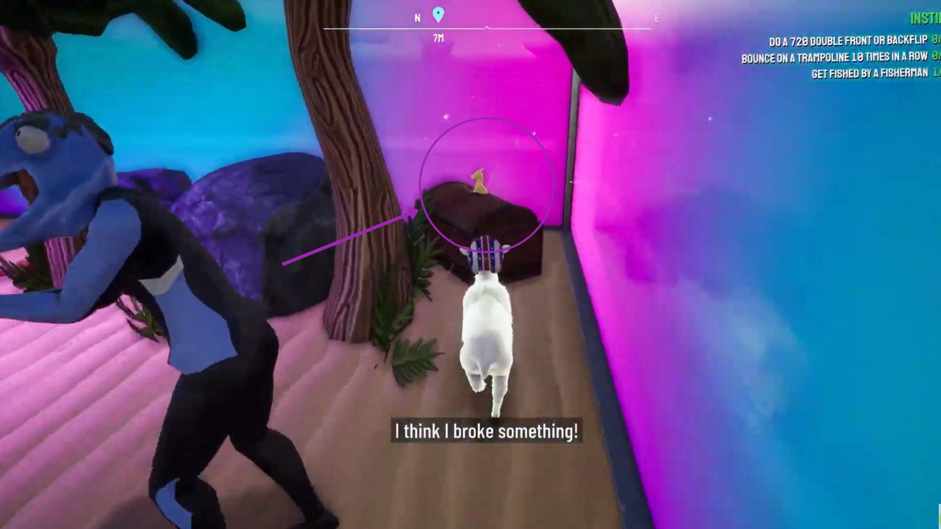 San Angora Zoo Trinkets Locations