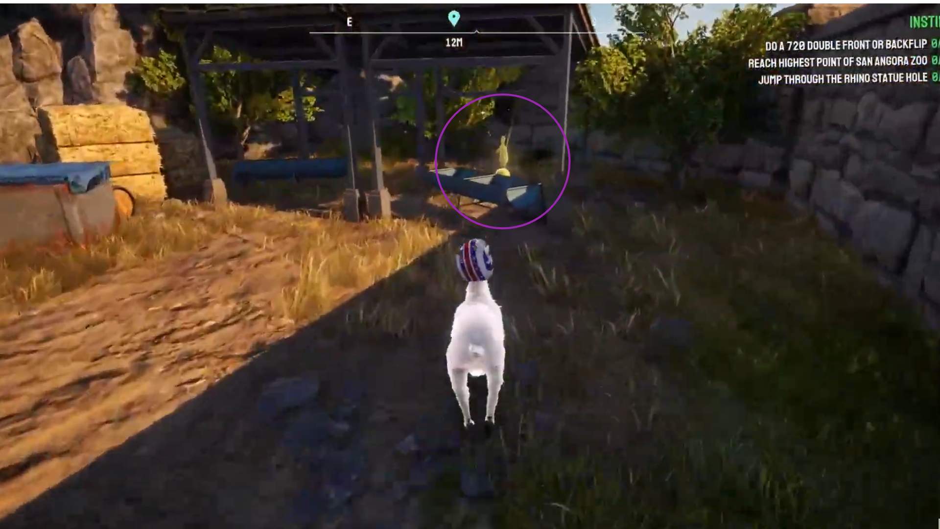 San Angora Zoo Trinkets Locations