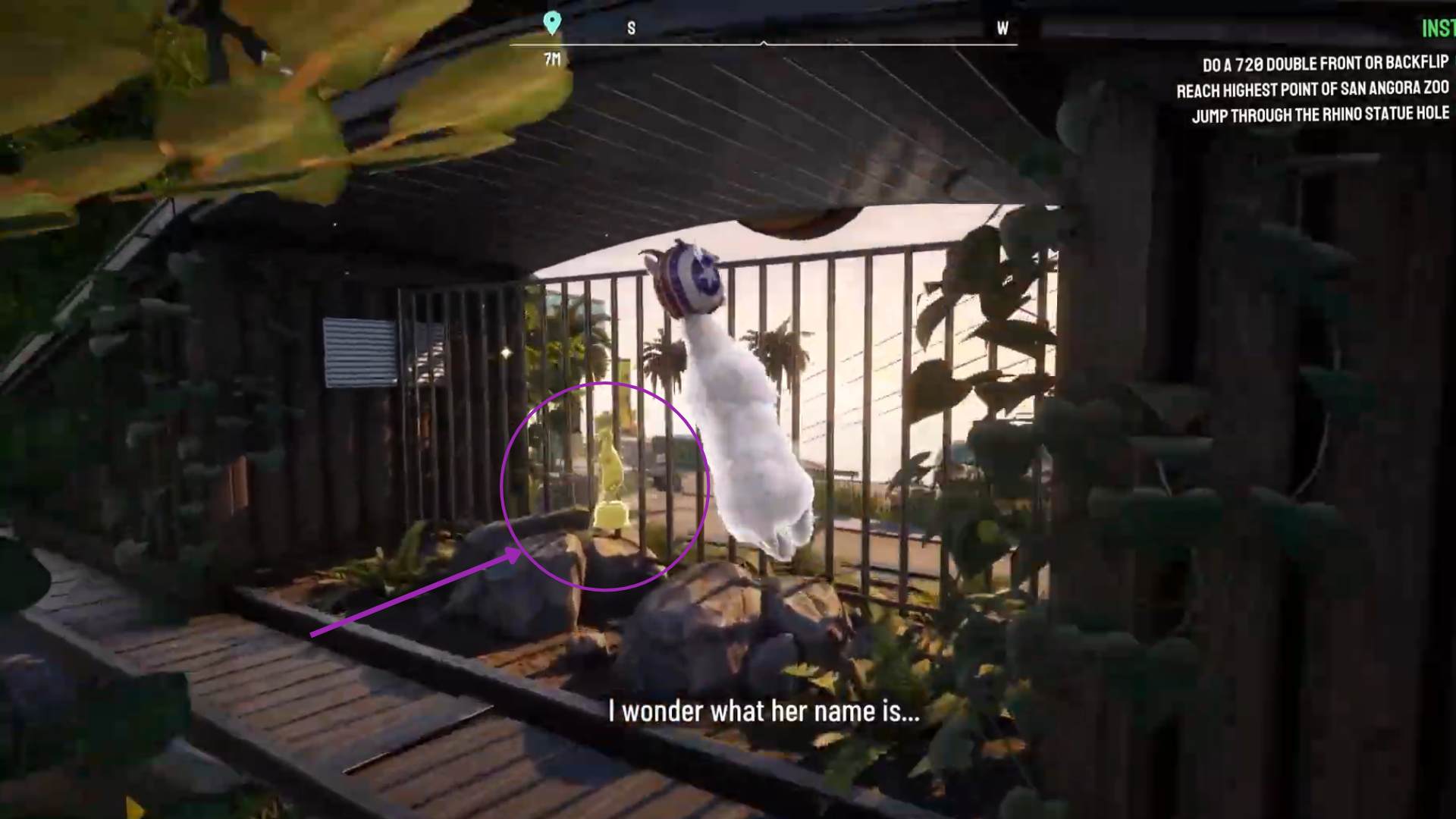 San Angora Zoo Trinkets Locations