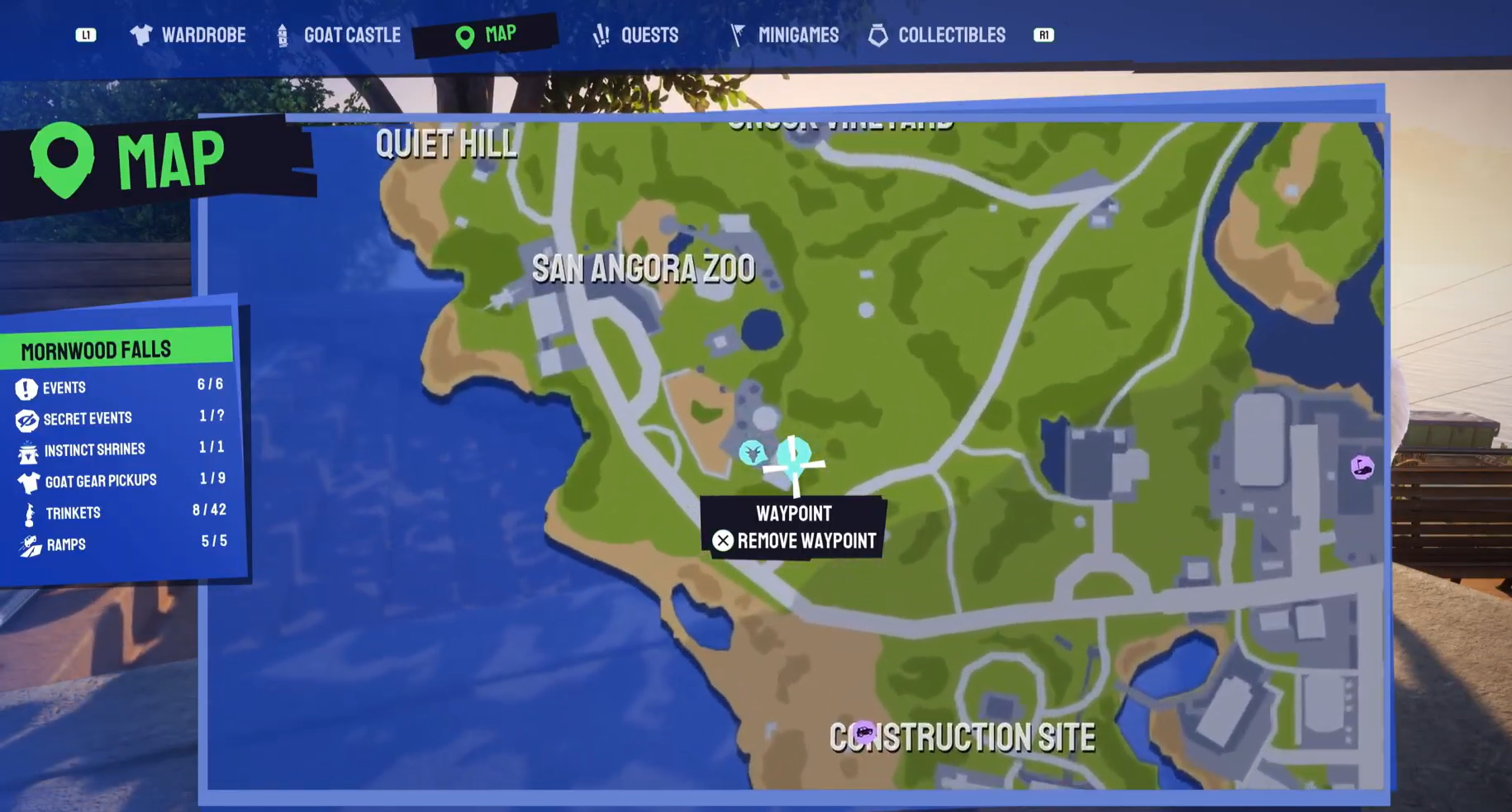 San Angora Zoo Trinkets Locations