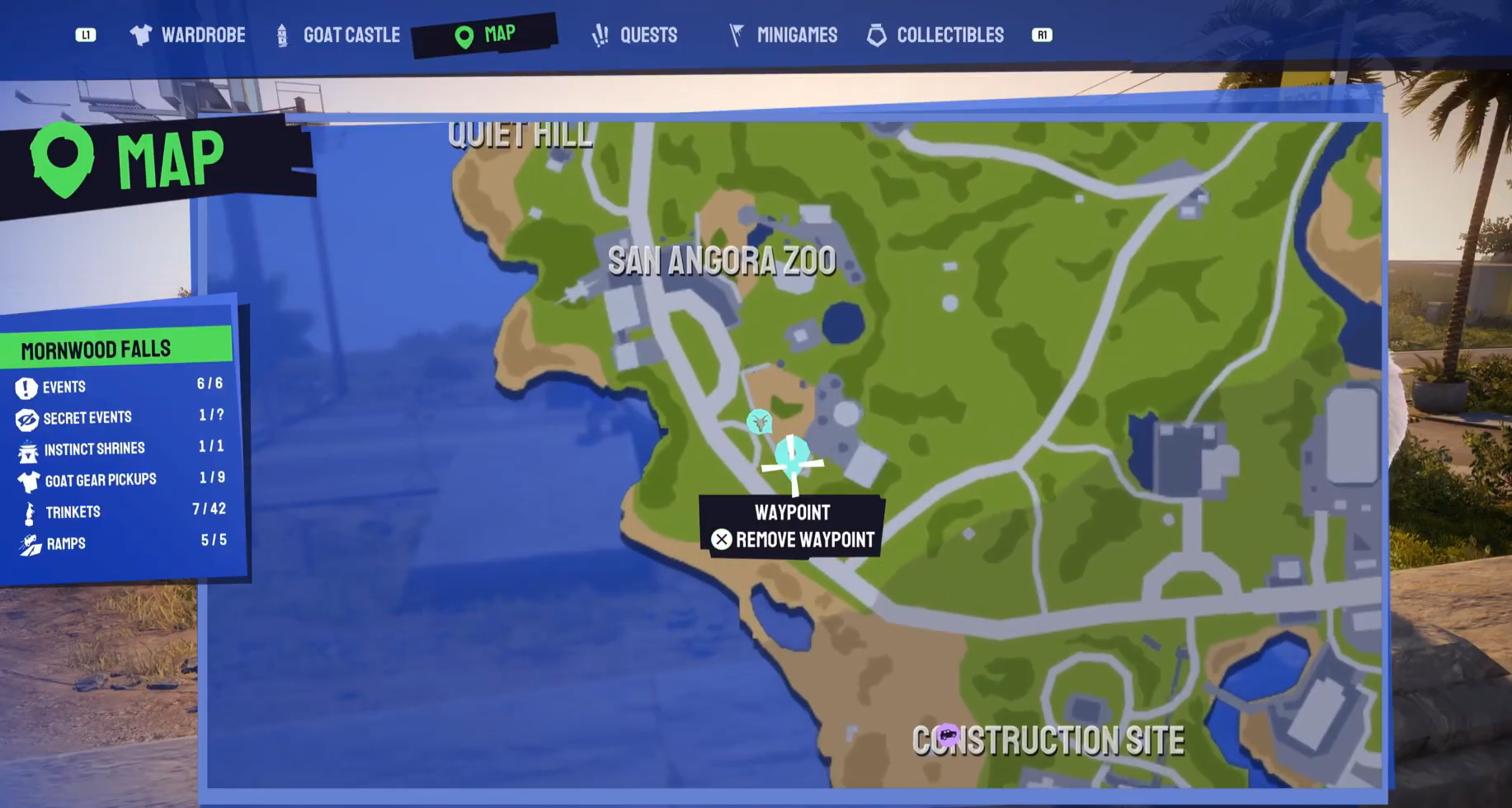 San Angora Zoo Trinkets Locations